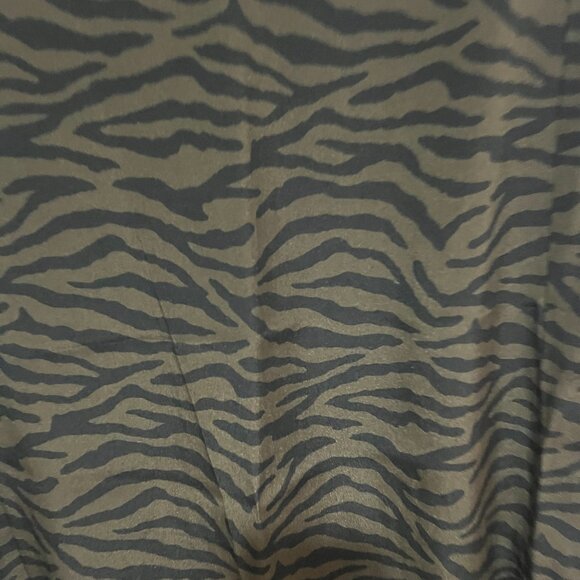 Amour Vert Silk Zebra Print Skirt - Picture 3 of 4